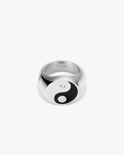 Enamel Yin Yang Charm for Stethoscope